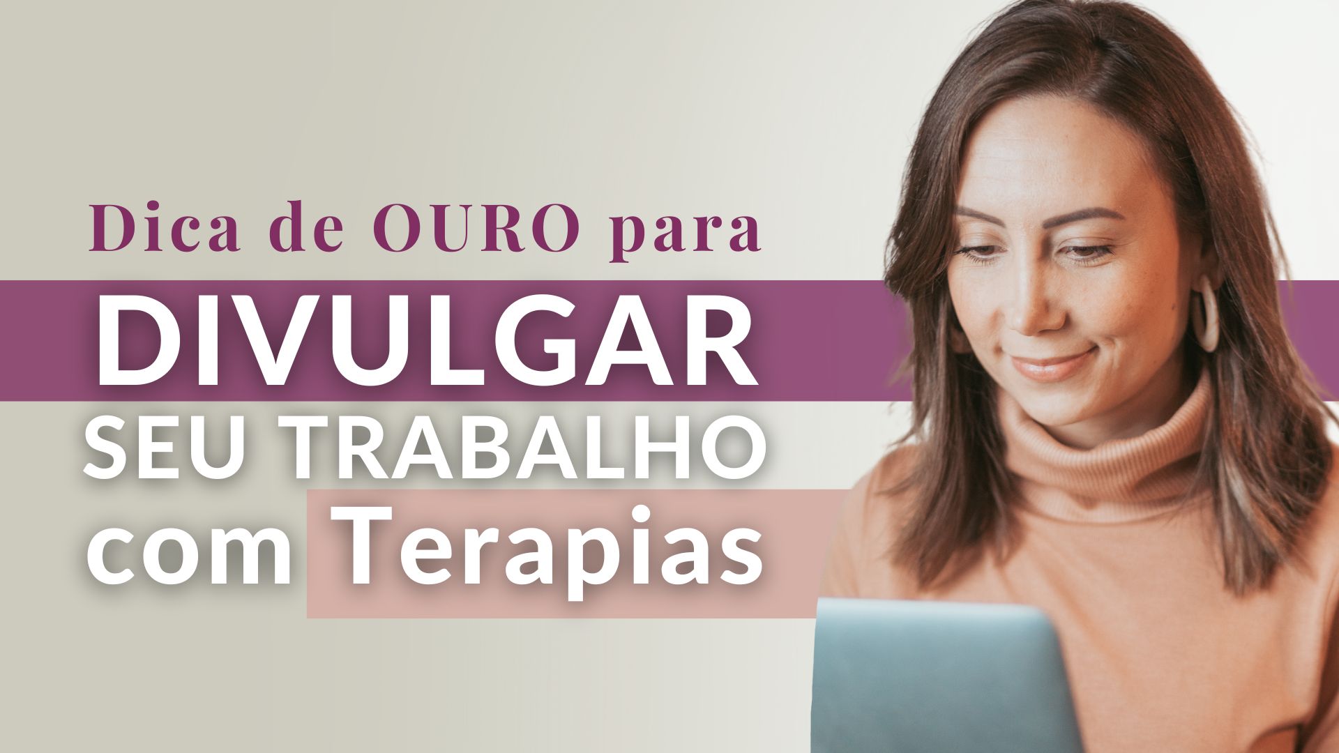 trabalho com Terapias