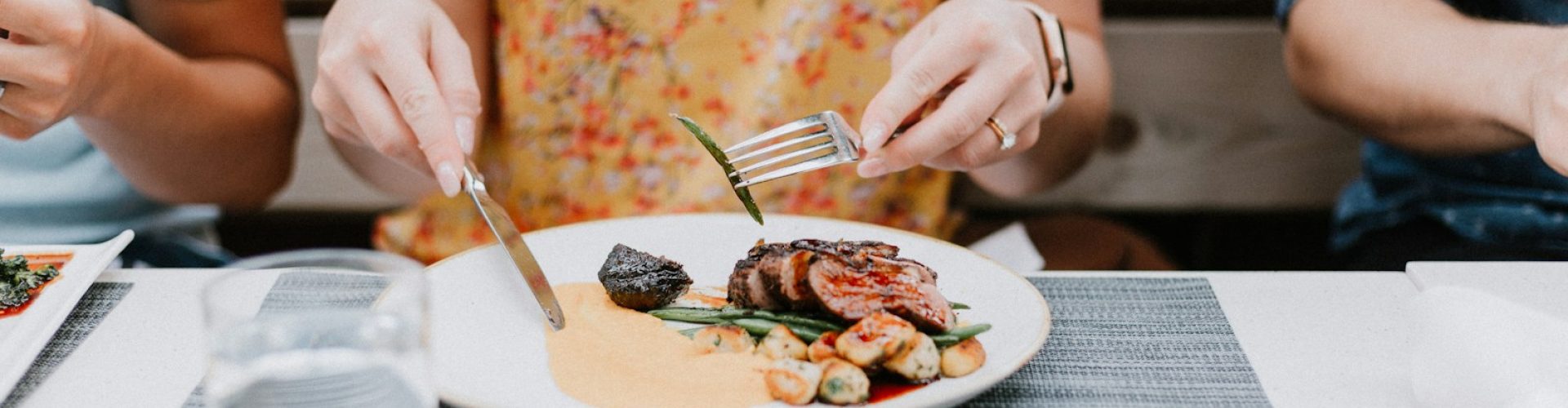 meat on plate